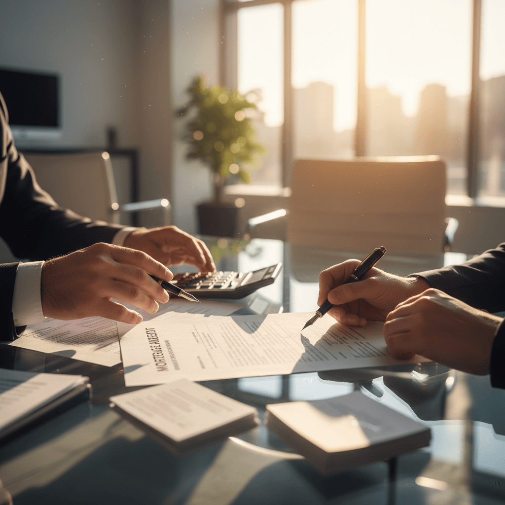 Stamper Motor Cars financing specialist working with customer